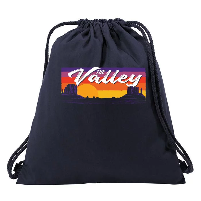 Vintage The Valley Phoenix AZ Drawstring Bag