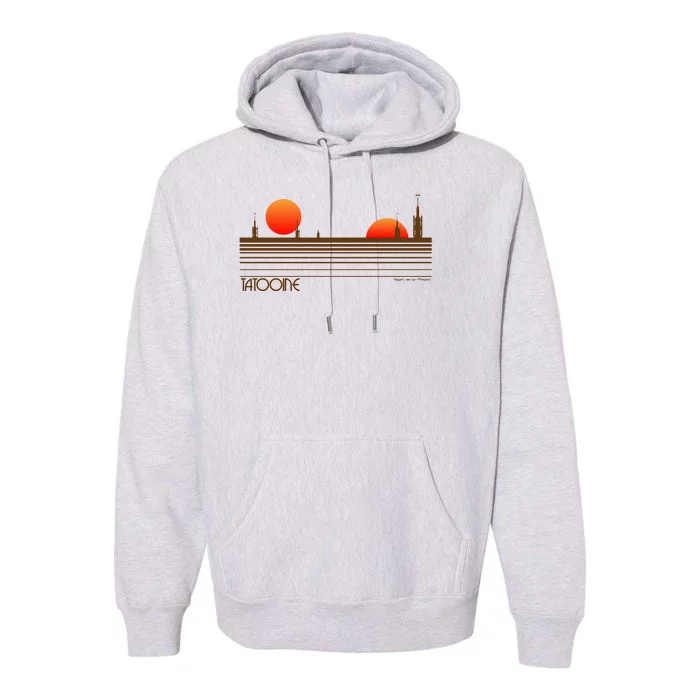 Visit Tatooine Premium Hoodie