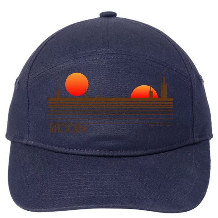 Visit Tatooine 7-Panel Snapback Hat