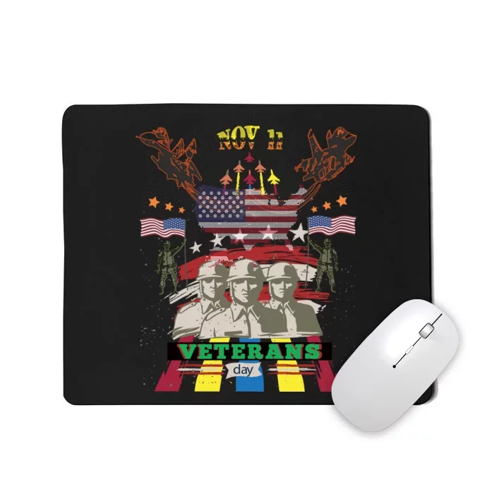 Veteran T Mousepad