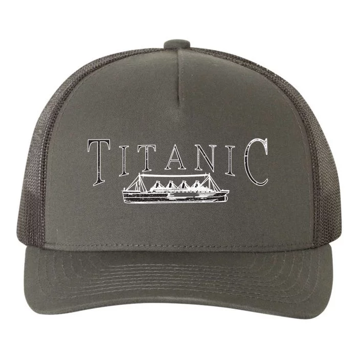 Vintage Titanic Yupoong Adult 5-Panel Trucker Hat