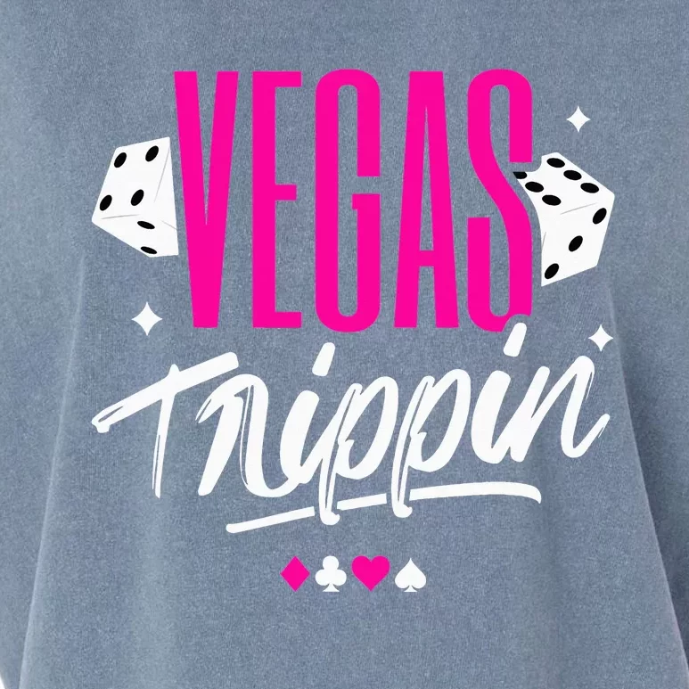 Vegas Trip Vegas Birthday Las Vegas Vacation Garment-Dyed Women's Muscle Tee