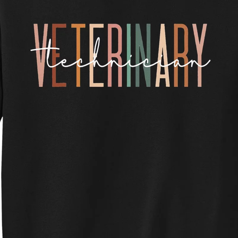 Veterinary Technician Vet Tech Veterinarian Technologist Tall Sweatshirt