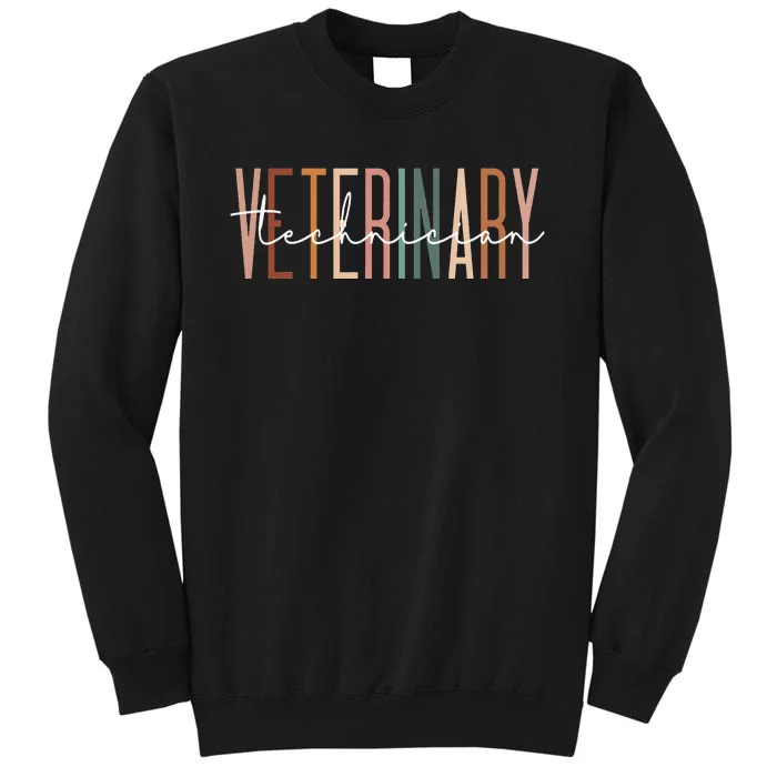 Veterinary Technician Vet Tech Veterinarian Technologist Tall Sweatshirt