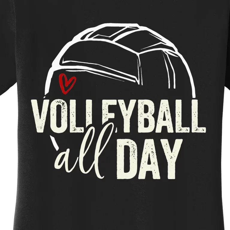 Volleyball Teen Women Volleyball Volleyball Women's T-Shirt