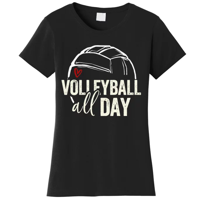 Volleyball Teen Women Volleyball Volleyball Women's T-Shirt