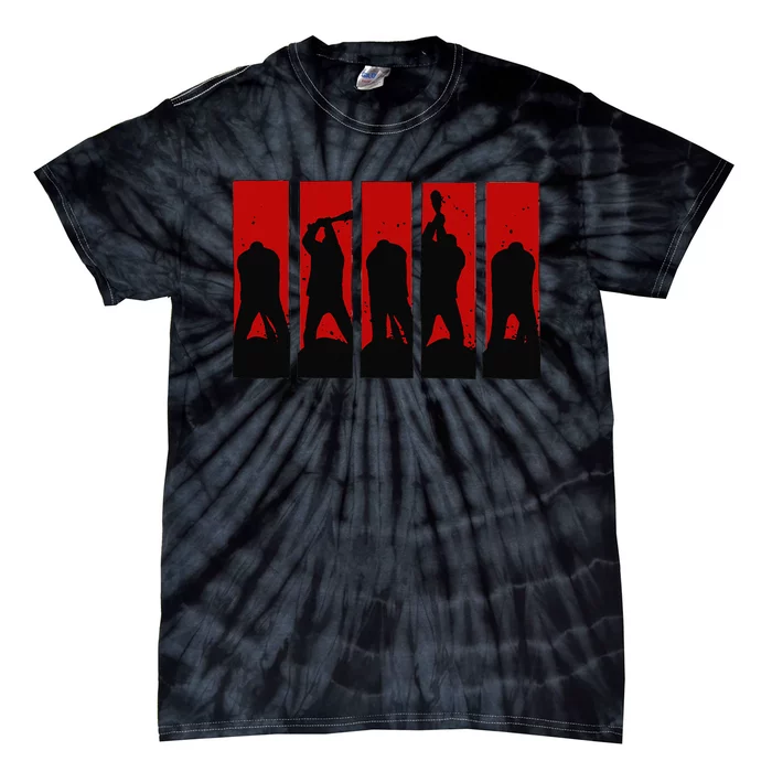 vintage The Walking Dead Here's Negan 5 Panel Tie-Dye T-Shirt