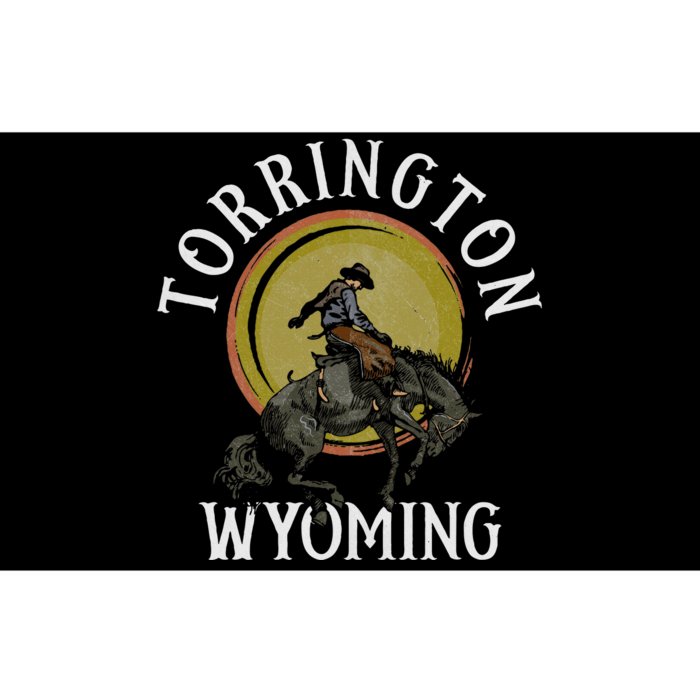 Vintage Torrington Wyoming Bumper Sticker