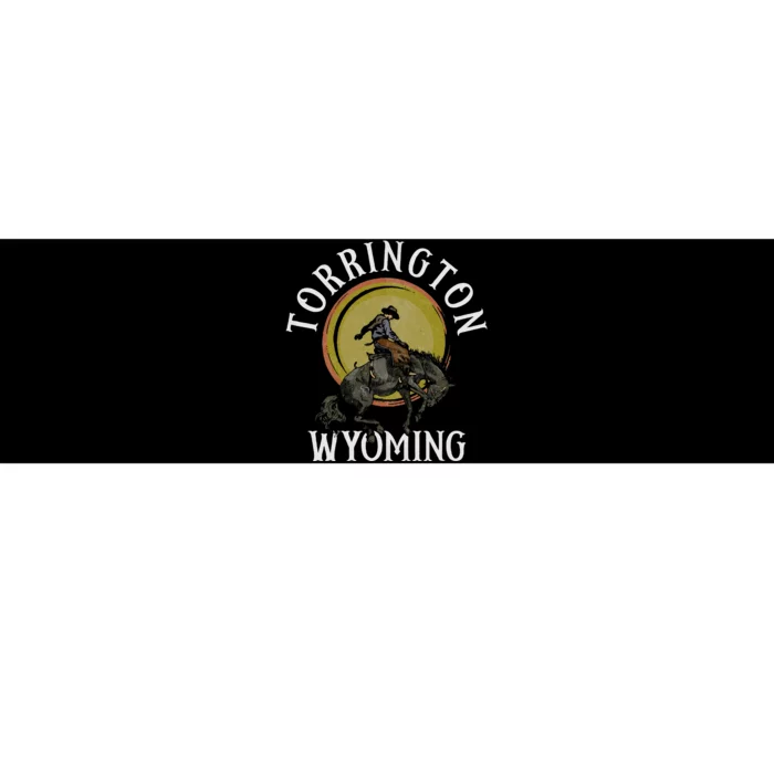 Vintage Torrington Wyoming Bumper Sticker