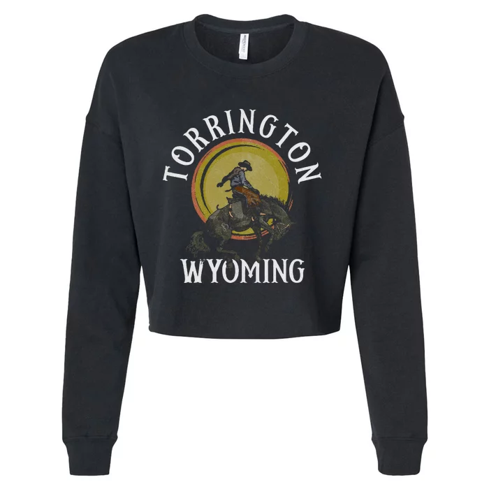 Vintage Torrington Wyoming Cropped Pullover Crew