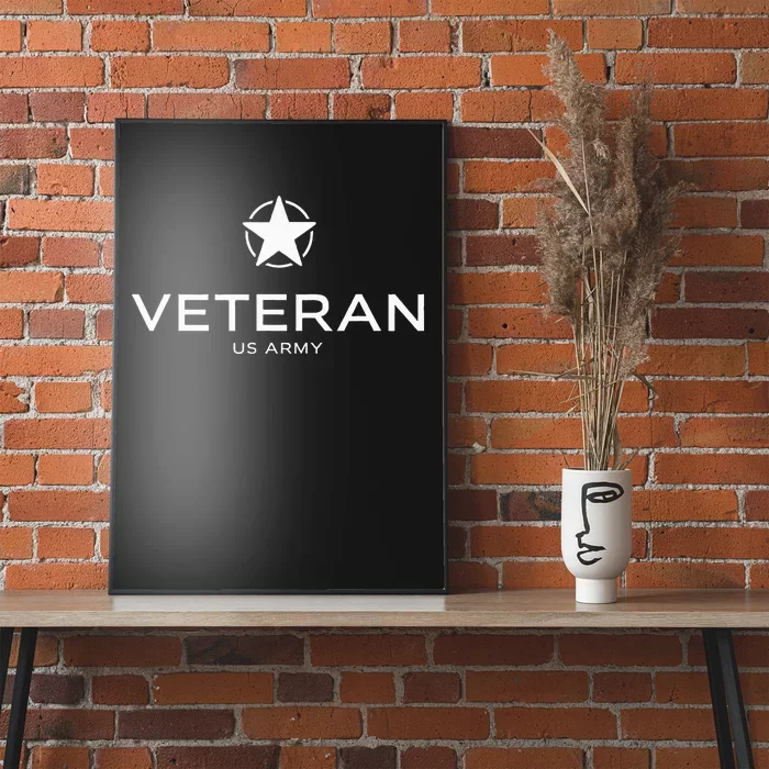 Veteran U.S A.R.M.Y Veteran Modern Poster