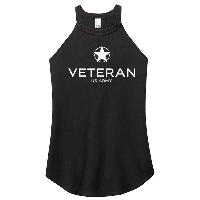 Veteran U.S A.R.M.Y Veteran Modern Women’s Perfect Tri Rocker Tank