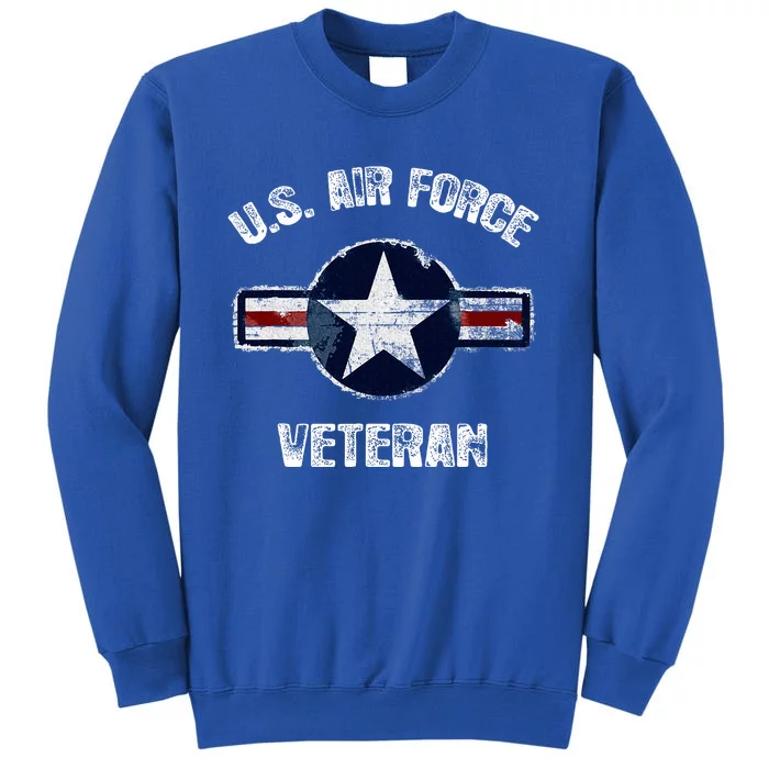 Vintage US Air Force Veteran Vintage USAF Veteran Tall Sweatshirt