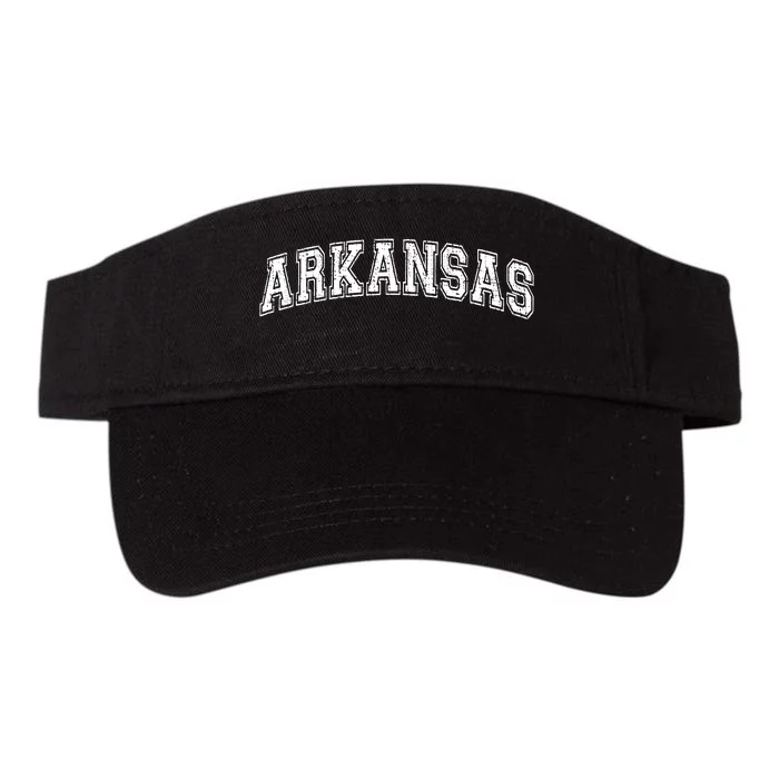 Vintage Universitylook Arkansas Distressed Valucap Bio-Washed Visor