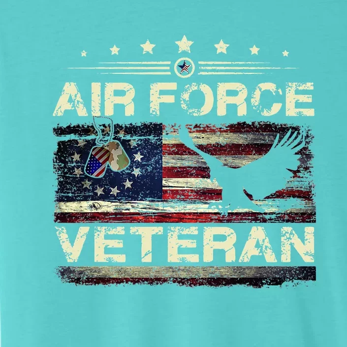 Veteran U.S A.Ir Force American Betsy Ross Flag ChromaSoft Performance T-Shirt