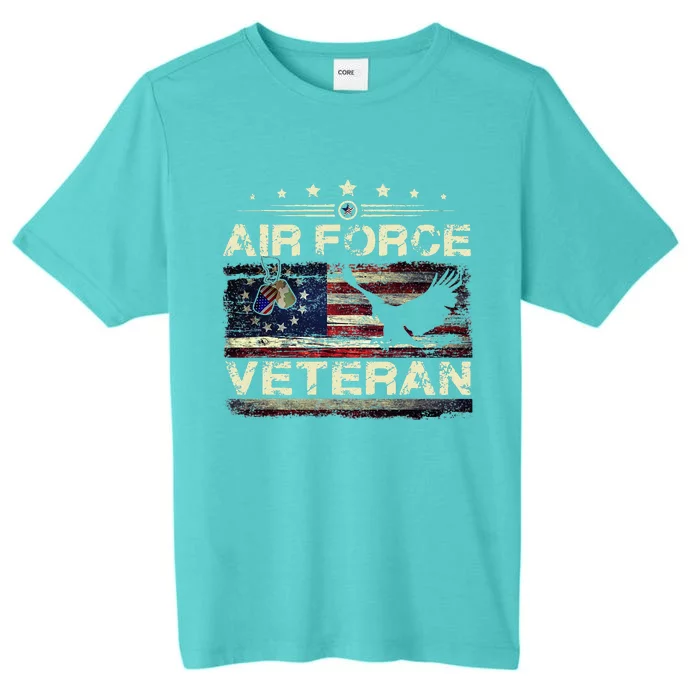 Veteran U.S A.Ir Force American Betsy Ross Flag ChromaSoft Performance T-Shirt