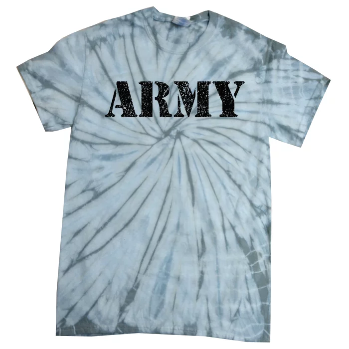 Vintage Usa Army I Military Green Tie-Dye T-Shirt