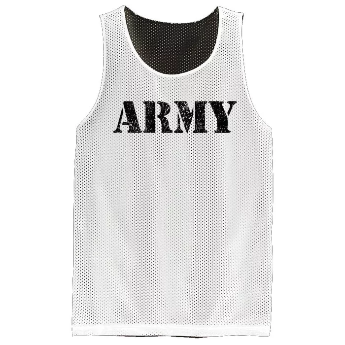 Vintage Usa Army I Military Green Mesh Reversible Basketball Jersey Tank