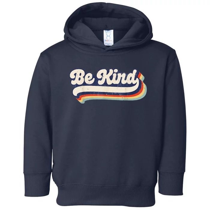 Vintage Unity Day Orange Retro Be Kind Anti Bullying Toddler Hoodie