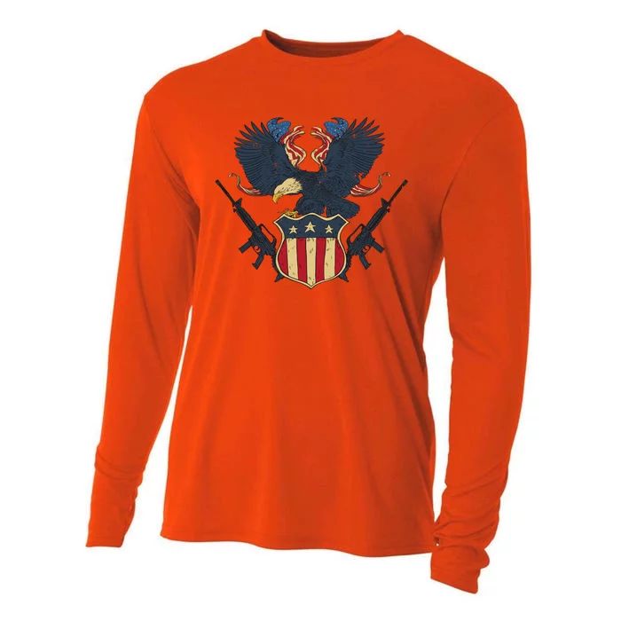 Veteran USA Eagle Cooling Performance Long Sleeve Crew