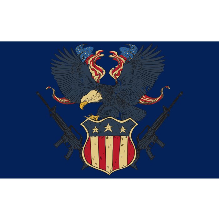 Veteran USA Eagle Bumper Sticker