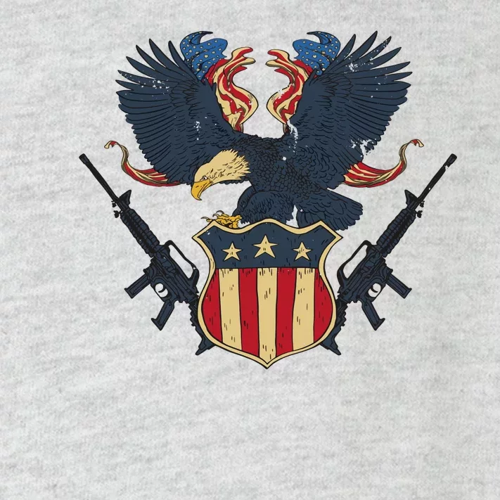 Veteran USA Eagle Toddler Long Sleeve Shirt