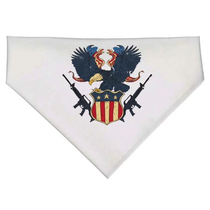 Veteran USA Eagle USA-Made Doggie Bandana