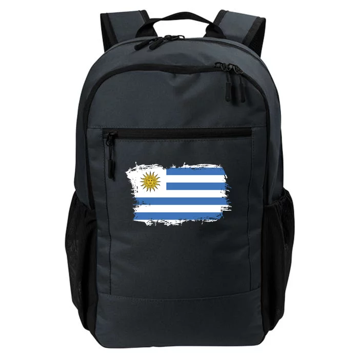 Vintage Uruguay Flag Daily Commute Backpack