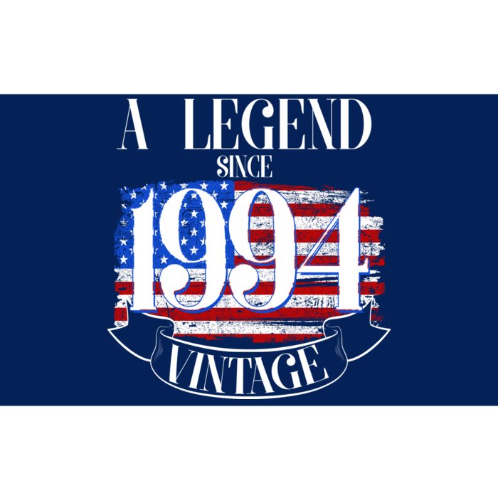 Vintage Usa Flag A Legend Since 1994 30th Birthday Bumper Sticker