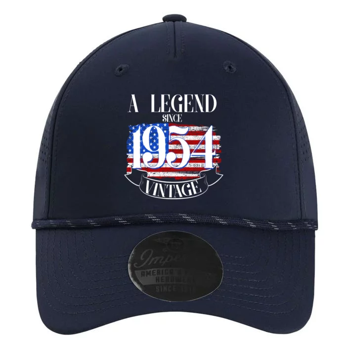 Vintage Usa Flag A Legend Since 1954 70th Birthday Performance The Dyno Cap