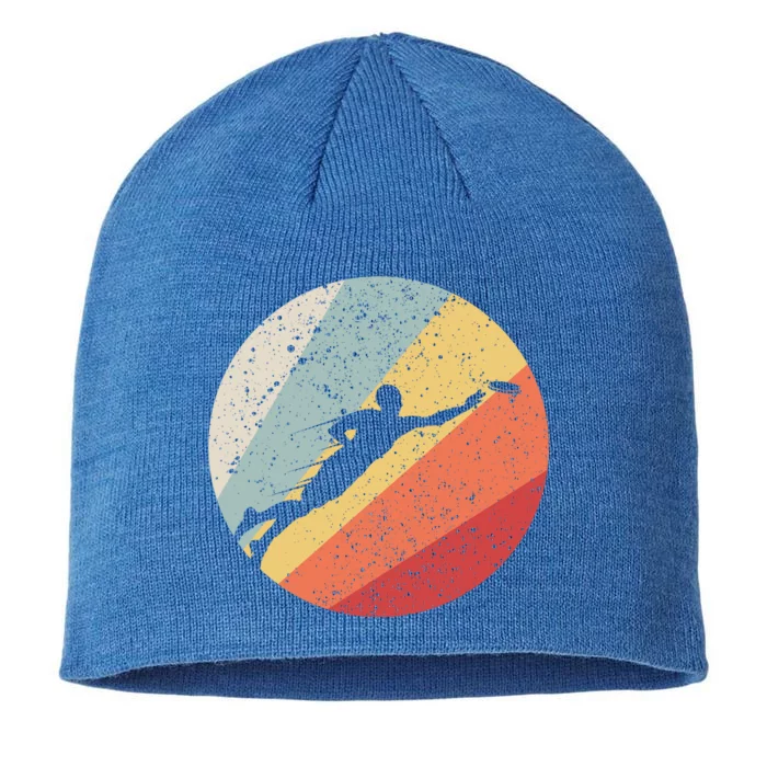 Vintage Ultimate Frisbee Gift For Frisbee Players 8 1/2in Sustainable Knit Beanie