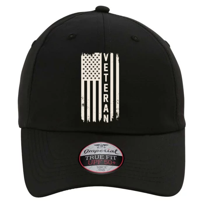 Veteran Us Flag Armed Forces Military Retired Retro Gift The Original Performance Cap