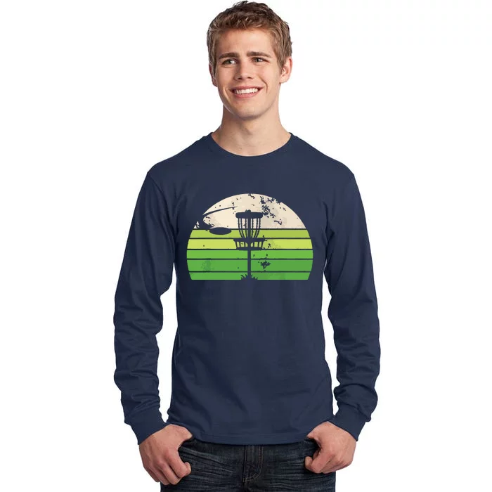 Vintage Ultimate Frisbee Disc Golf Tall Long Sleeve T-Shirt