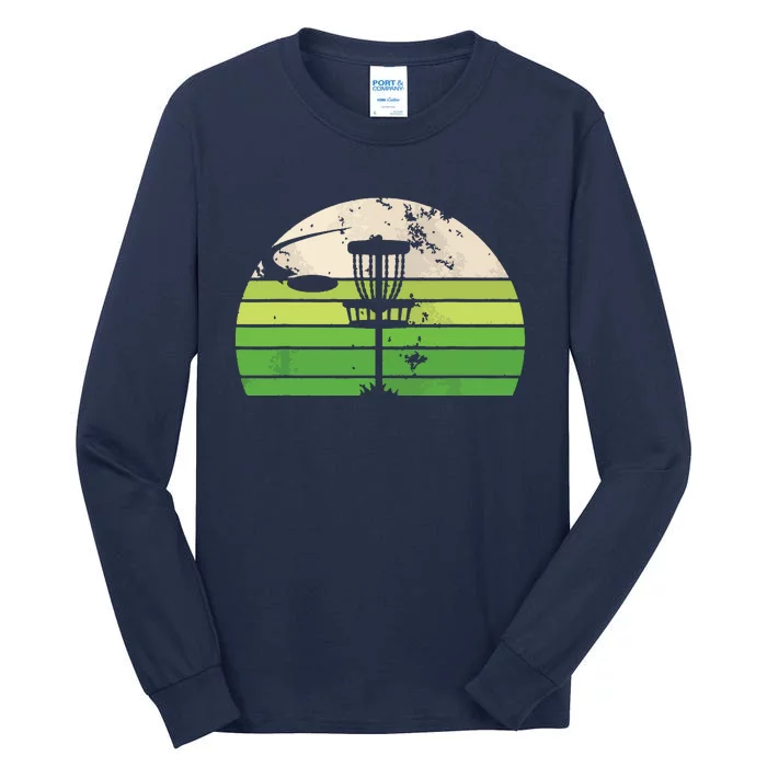 Vintage Ultimate Frisbee Disc Golf Tall Long Sleeve T-Shirt