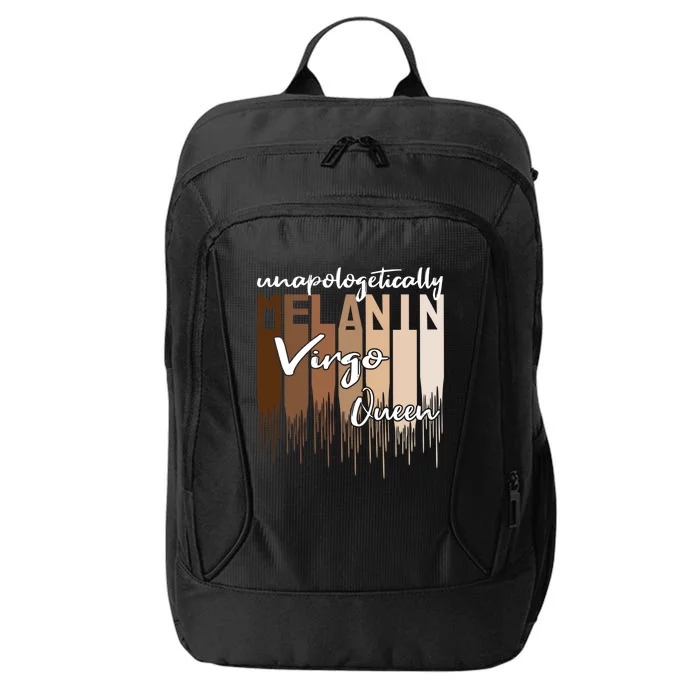 Virgo Unapologetically Melanin Queen For Black Gift City Backpack