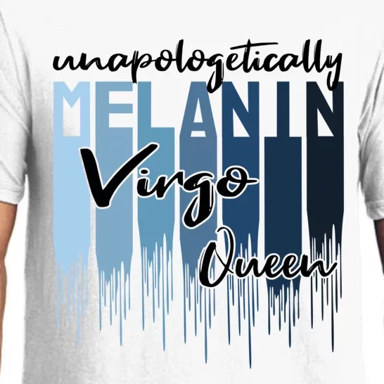 Virgo Unapologetically Melanin Queen For Black Meaningful Gift Pajama Set