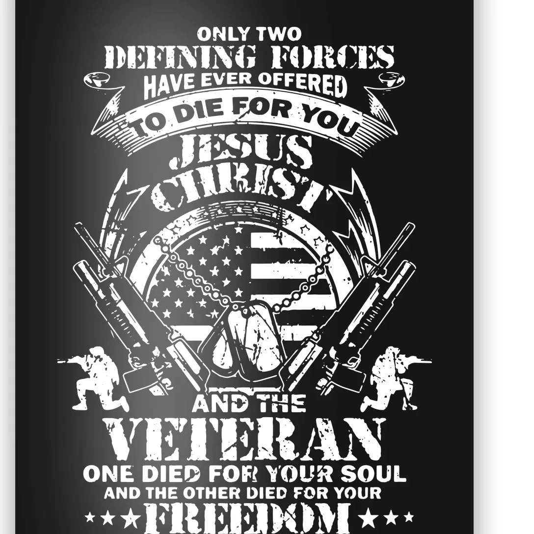 Veteran Us Military Patriotic Veterans Day Independence Poster