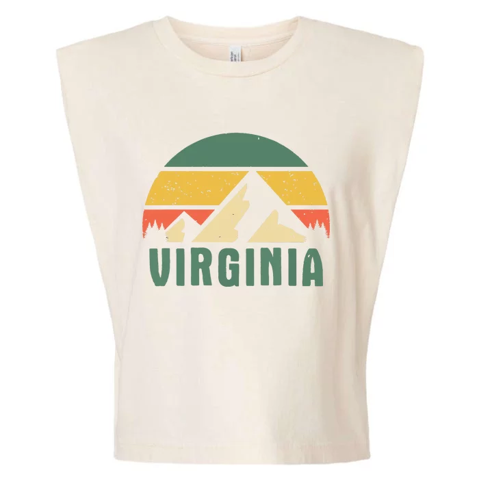 Virginia Usa Outdoors For Gift And Women Garment-Dyed Women's Muscle Tee