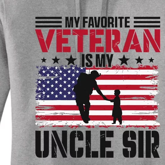 Veteran Uncle Sir Uncle Usa Flag 4th Of July Women's Pullover Hoodie