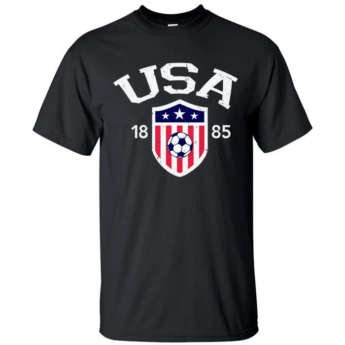 Vintage USA Soccer Tall T-Shirt