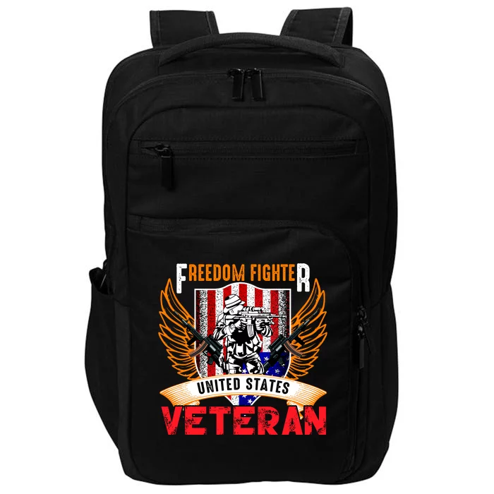 Veteran United States Freedom Fighter Impact Tech Backpack