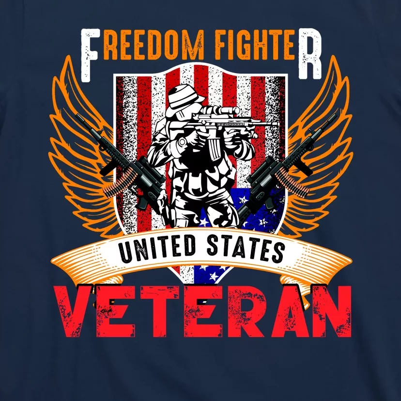 Veteran United States Freedom Fighter T-Shirt