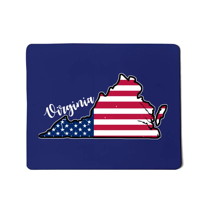 Virginia United States Map Mousepad