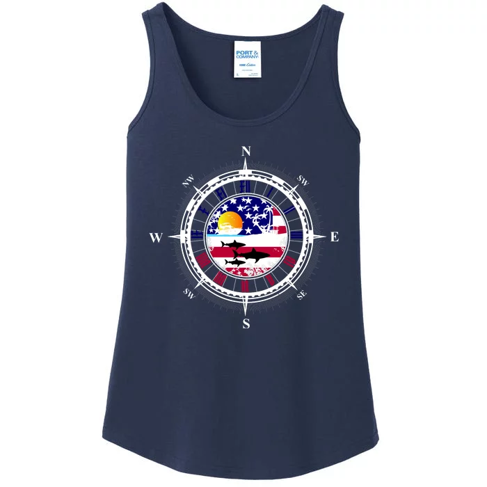 Vintage United States Compass Ladies Essential Tank