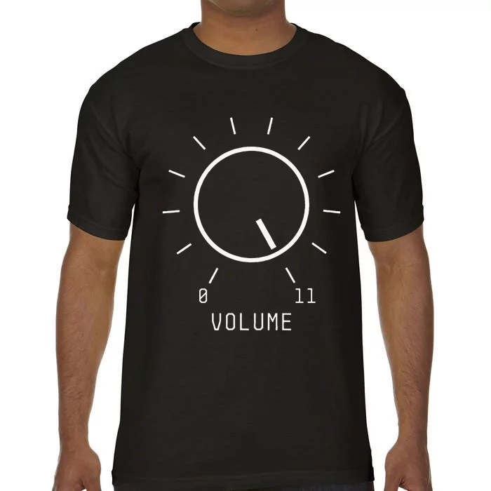 Volume Up To 11 These Go To 11 Amplifier Cool Guitar Comfort Colors T-Shirt