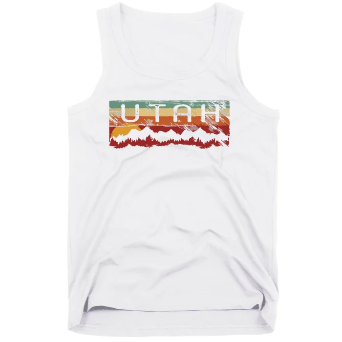 Vintage Utah Utah Hiking T Tank Top