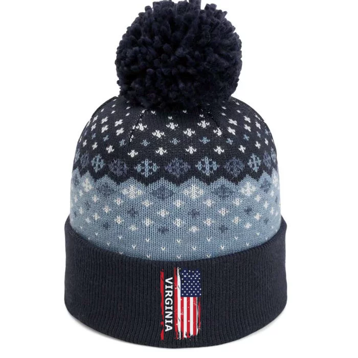 Virginia Usa The Baniff Cuffed Pom Beanie