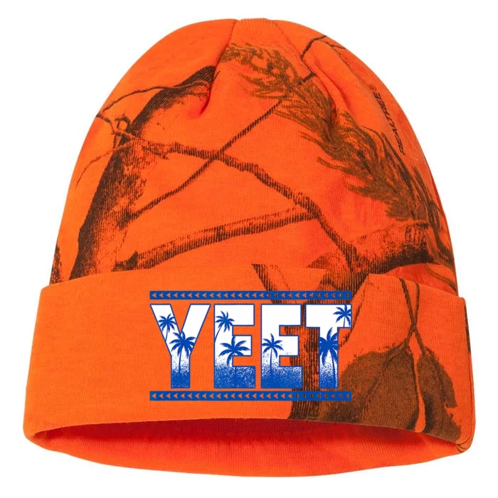 Vintage Uso Yeet Apparel Saying Funny Kati - 12in Camo Beanie