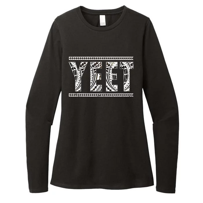 Vintage Uso Yeet Womens CVC Long Sleeve Shirt