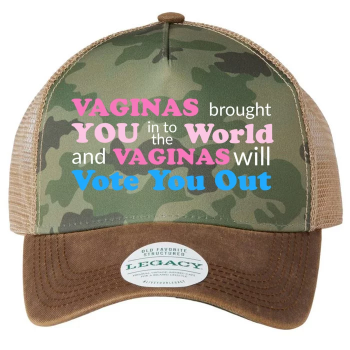 Vaginas Vote 2020 Election Feminist March For Hu Rights Gift Legacy Tie Dye Trucker Hat